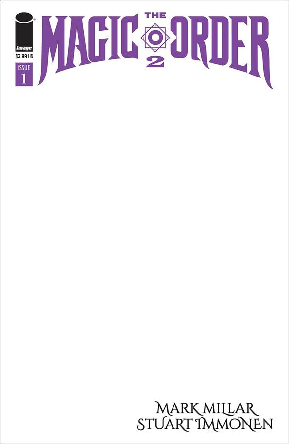 Magic Order 2 issue 1-E Blank/Sketch Cover
