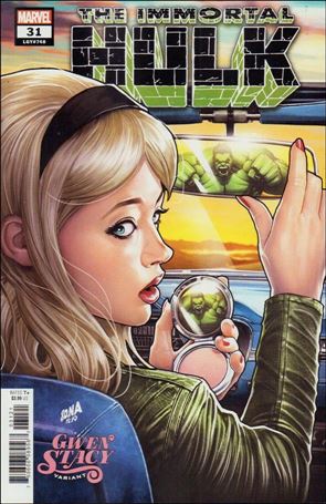 Immortal Hulk issue 31-B David Nakayama Gwen Stacy 2020 Cover