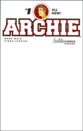 Archie (2015) issue 1-V Blank Cover