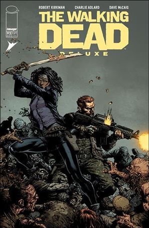 Walking Dead Deluxe issue 92 David Finch Cardstock Cover