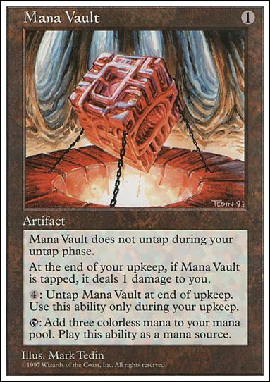 Magic the Gathering: 5th Edition (Base Set) card 389 Mana Vault