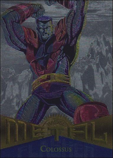 Marvel Metal (Parallel Flasher Set) card 90 Colossus