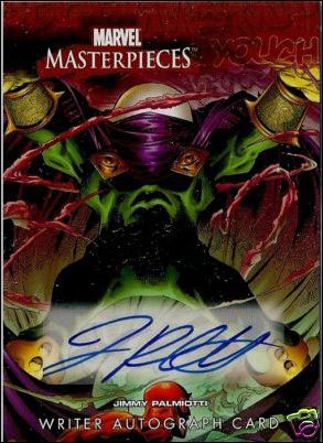 2008 Marvel Masterpieces: Series 3 (Writer Autograph Subset) card JP-2 Jimmy Palmiotti
