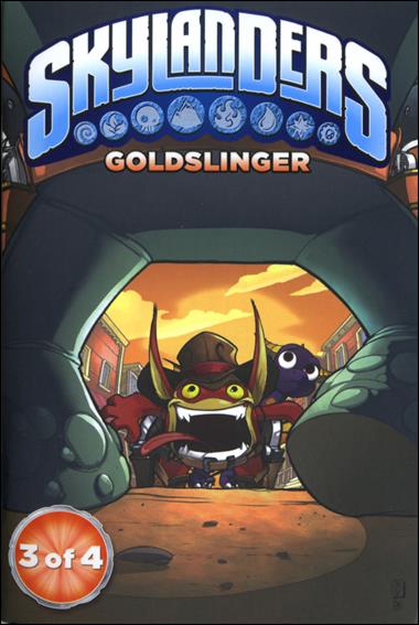 Skylanders Micro Comic Fun Pack issue nn10-B Goldslinger
