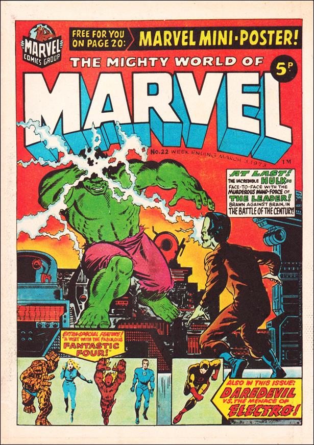 Mighty World of Marvel (UK) (1972) issue 22