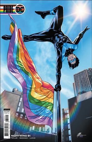 Nightwing (2016) issue 81-C Travis Moore Pride Month Cardstock Cover