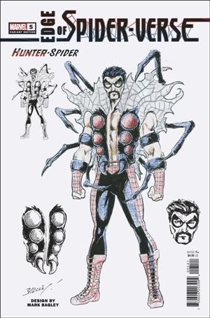Edge of Spider-Verse (2022) issue 5-D Mark Bagley Design 1:10 Cover
