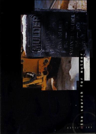 X-Files: Season 8 (The Search for Mulder Subset) card B5