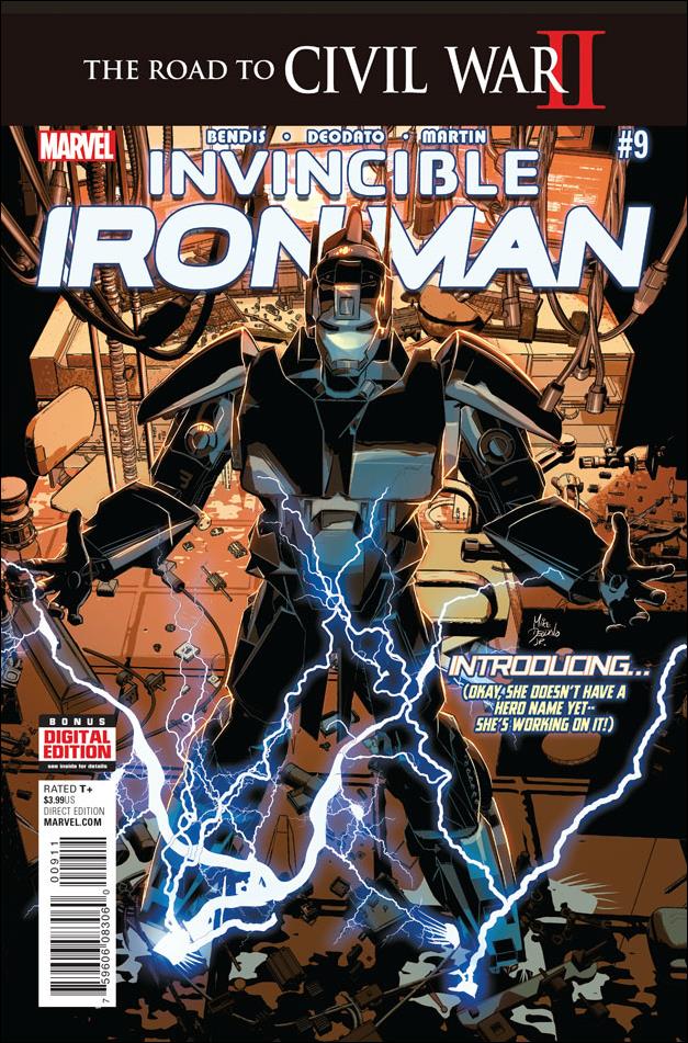 Invincible Iron Man (2015)  issue 9 Mike Deodato Jr. Cover