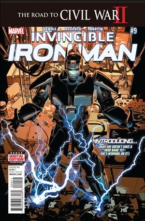 Invincible Iron Man (2015)  issue 9 Mike Deodato Jr. Cover