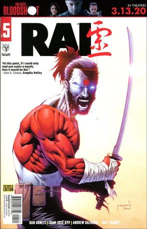 Rai (2019) issue 5-D Pro Order Cover