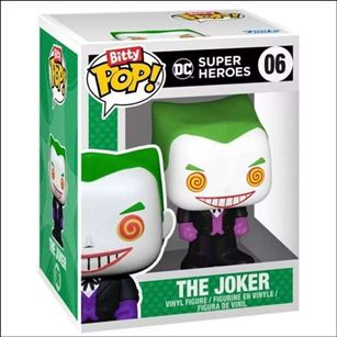 POP! Heroes figure 6-H The Joker (Bitty Pop)