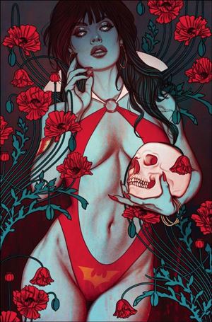 Vampirella: Dark Reflections issue 1-I Jenny Frison Premium Virgin Metal Cover 1/50