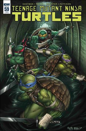 Teenage Mutant Ninja Turtles (2011) issue 59-D Alex Kotkin Anastasia's Collectibles Cover