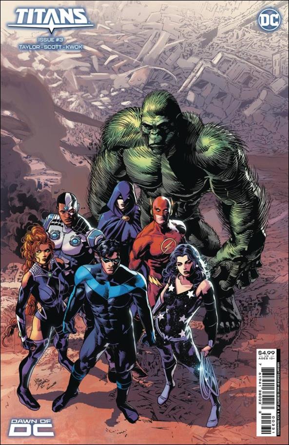 Titans (2023) issue 3-C Mike Deodato Jr. Cardstock Cover