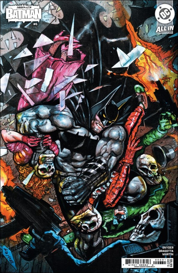 Absolute Batman issue 6-C Simon Bisley Cardstock Cover