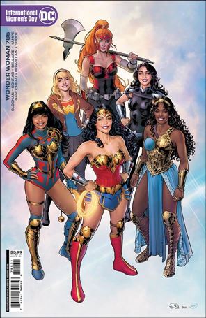 Wonder Woman (1942) issue 785-C Nicola Scott Intl. Women's Day Cardstock Cover