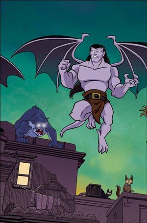 Gargoyles (2022) issue 10-K Tony Fleecs & Trish Forstner 1:15 Virgin Cover