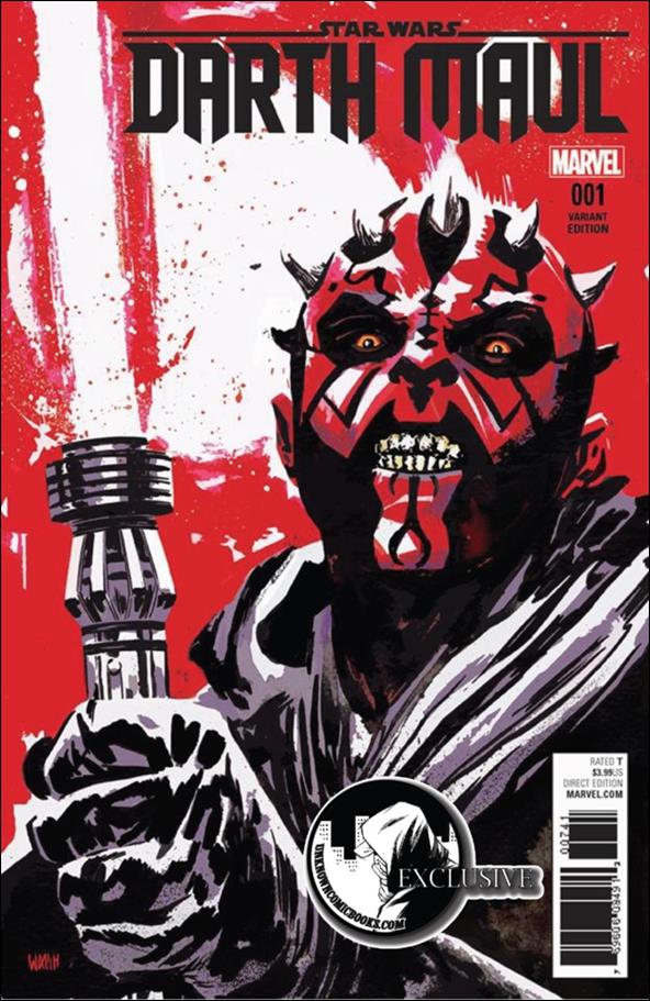 Darth Maul issue 1-L Michael Walsh Unknown Comics Cover