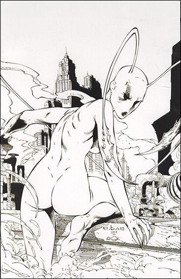 Ant (2004) issue 4-C Eric "e.Bas" Basaldua Virgin Sketch Cover 1/500