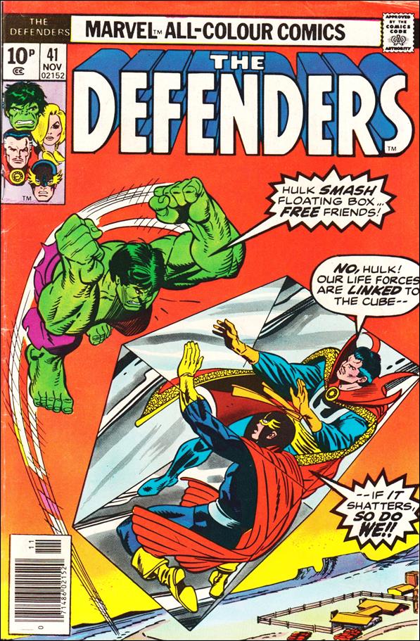 Defenders (1972) issue 41-B UK Price Cover
