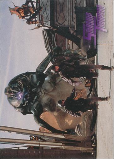 Starship Troopers: Series 1 (Base Set) card 38 The Compound Falls