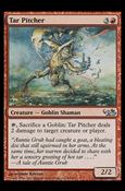Magic the Gathering: Duel Decks: Elves vs. Goblins (Base Set) card 53 Tar Pitcher