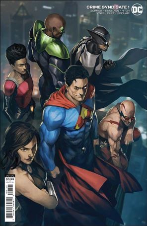 Crime Syndicate issue 1-B Skan Cover