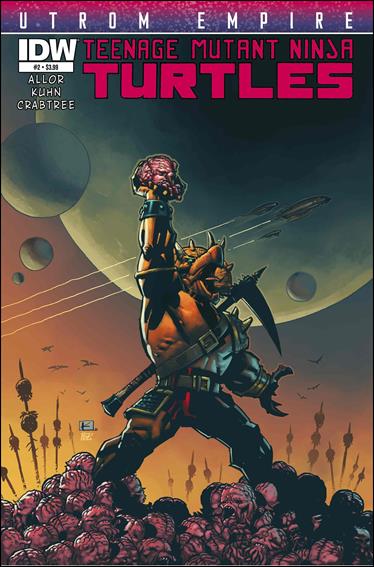 Teenage Mutant Ninja Turtles Utrom Empire issue 2 Andy Kuhn Cover