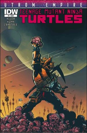 Teenage Mutant Ninja Turtles Utrom Empire issue 2 Andy Kuhn Cover