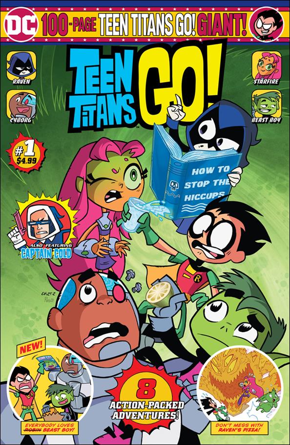 Teen Titans Go! Giant issue 1-B Marcelo DiChiara Direct Market Cover