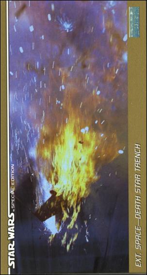 Star Wars Trilogy Special Edition Widevision  (Base Set) card 56 Ext. Space - Death Star Trench