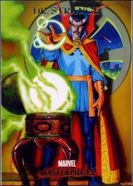 2007 Marvel Masterpieces (Base Set) card 25 Dr. Strange