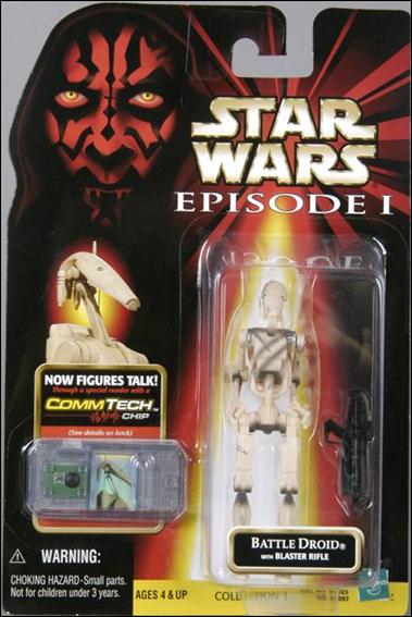 Star Wars: Episode I 3 3/4" Basic Action Figures figure 5 Battle Droid (Slash) (No Logos)