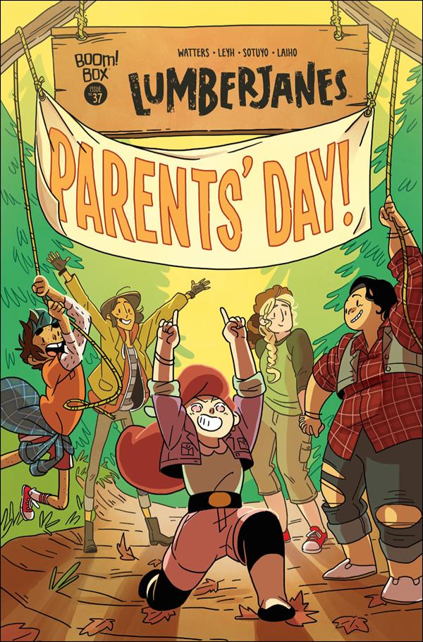 Lumberjanes issue 37 Kat Leyh Cover