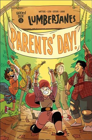 Lumberjanes issue 37 Kat Leyh Cover