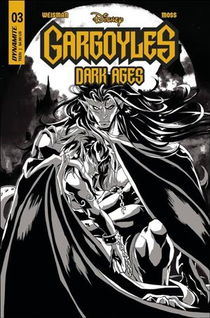 Gargoyles: Dark Ages issue 3-L Kenya Danino 1:20 Line Art Cover