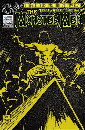 Monster Men: Heart of Wrath issue 3-B Pulp Cover 1/350
