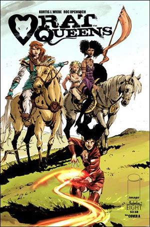 Rat Queens (2013) issue 8 Tyler Jenkins Wraparound Cover