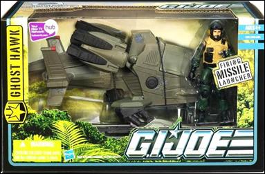 G.I. Joe: The Pursuit of Cobra (Alpha Class Vehicles) figure 2 Ghost Hawk with Tomahawk