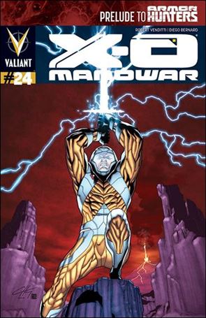 X-O Manowar (2012)  issue 24-B Clayton Henry 1:20 Cover