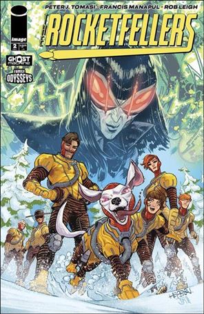 Rocketfellers issue 2-C Scott Hepburn Cover