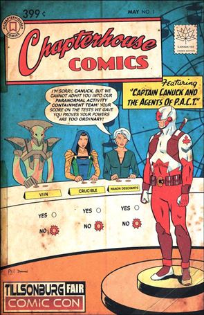 Captain Canuck Season 3 issue 1-H Andrew Thomas Tillsonburg Fair Con Cover 1/500