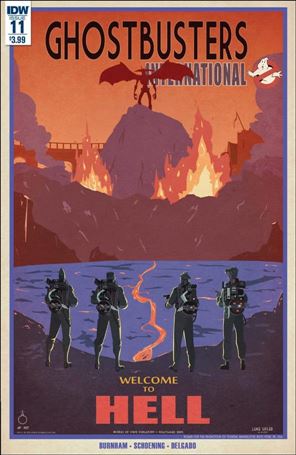 Ghostbusters: International issue 11 Dan Schoening Cover