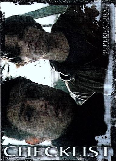 Supernatural: Season One (Base Set) card 90 Checklist