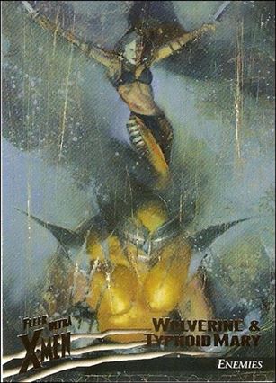 1996 Fleer Ultra X-Men: Wolverine (Base Set) card 72 Wolverine & Typhoid Mary