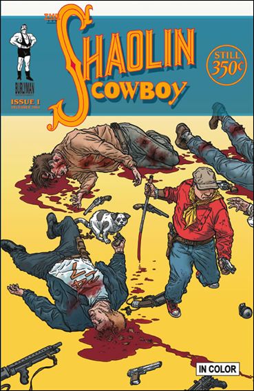 Shaolin Cowboy (2004) issue 1-B (2nd Printing)