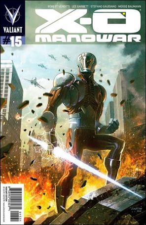 X-O Manowar (2012)  issue 15-C Jose Ladronn 1:20 Cover