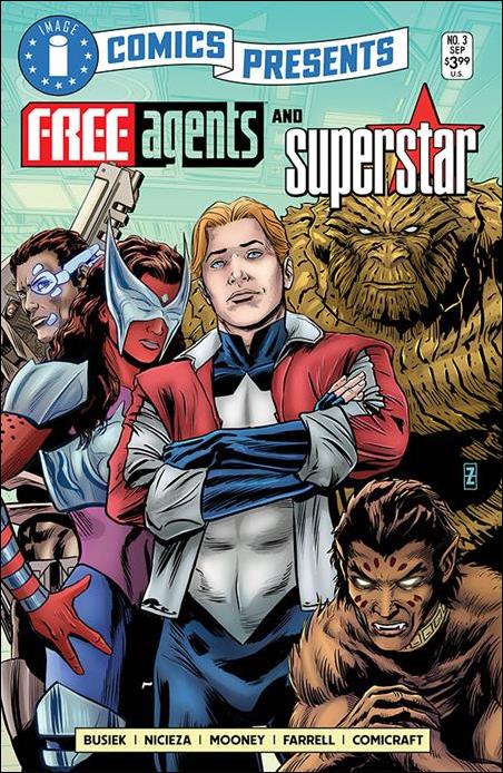 Free Agents (2024) issue 3-C Patrick Zircher Cover