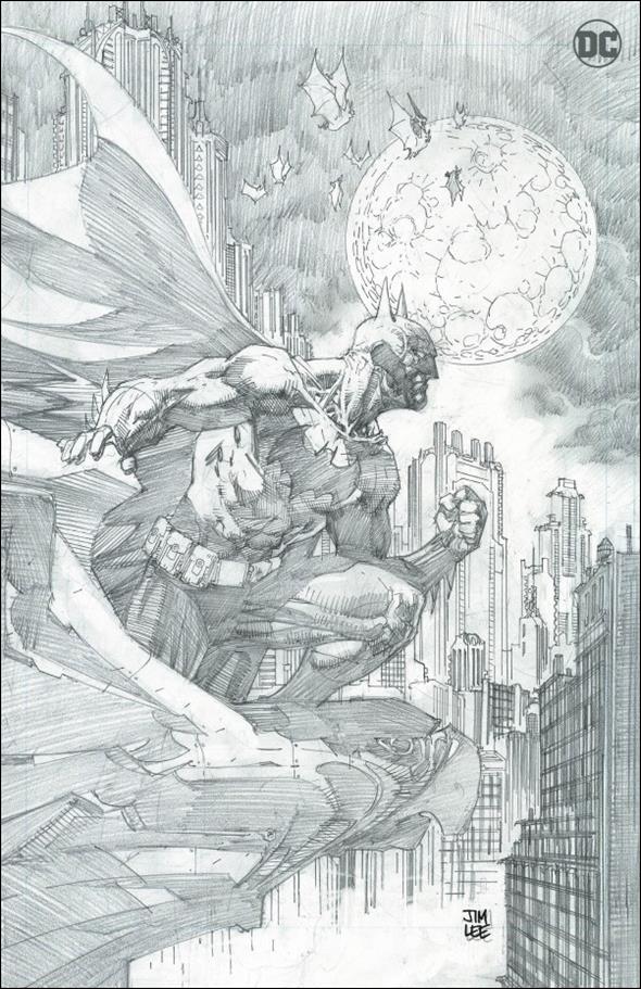 Batman: The Long Halloween - The Last Halloween (2024) issue 1-F Jim Lee B&W Virgin 1:100 Cardstock Cover